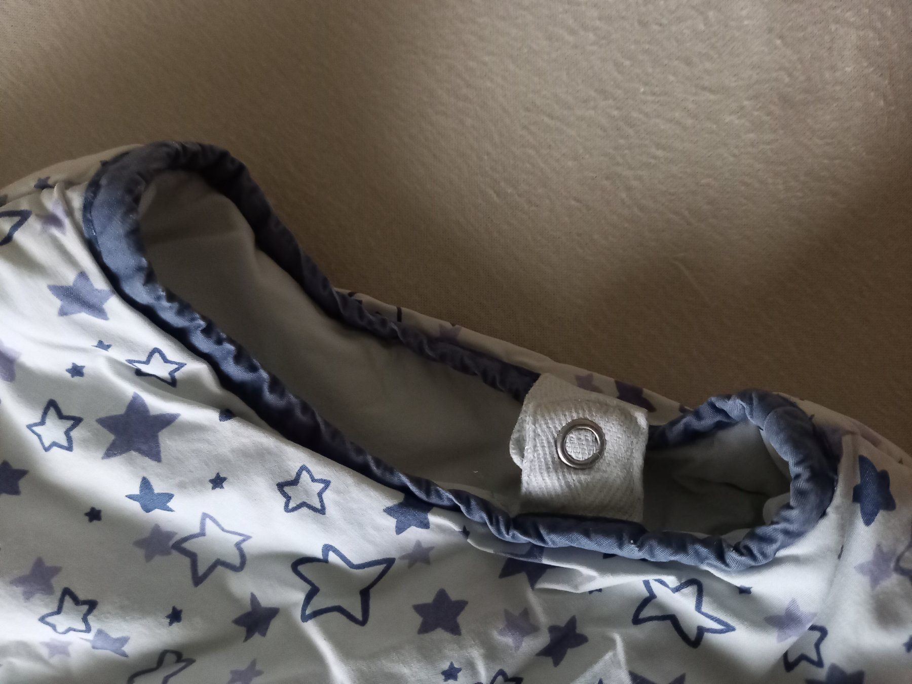 Sacchi a pelo: Kinder Schlafsack blau Sterne ca. 90cm – Usato da Unterengstringen venduto da saraman 3