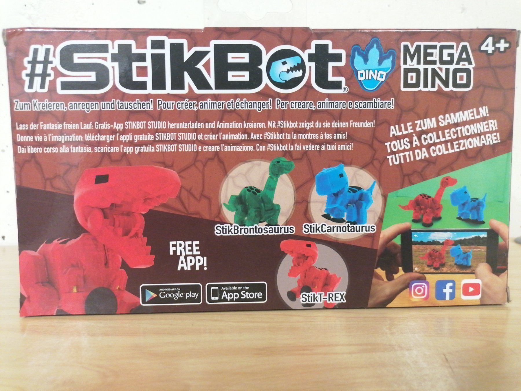 Giocattoli: STIKBOT MEGA Dino "StikBrontosaurus" " – Nuovo e nell'imballaggio originale da Bäch SZ venduto da Swissy46 3