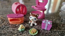 LPS Littlest Petshop Husky Hund Vintage #427