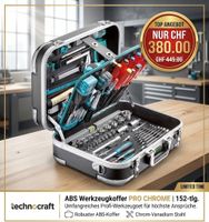 Technocraft Profi ABS Werkzeugkoffer PRO CHROME 152-tlg
