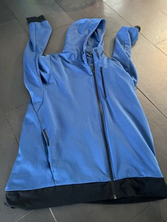 Adidas Kapuzenjacke Gr. XL blau, super f. Herbst/Winter 55