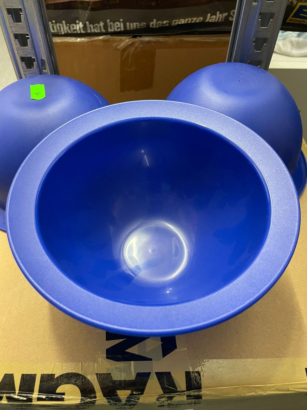 Ciotole: 3x Schüsseln in der Farbe blau – Nuovo e nell'imballaggio originale da Wängi venduto da Thurgauer98 1