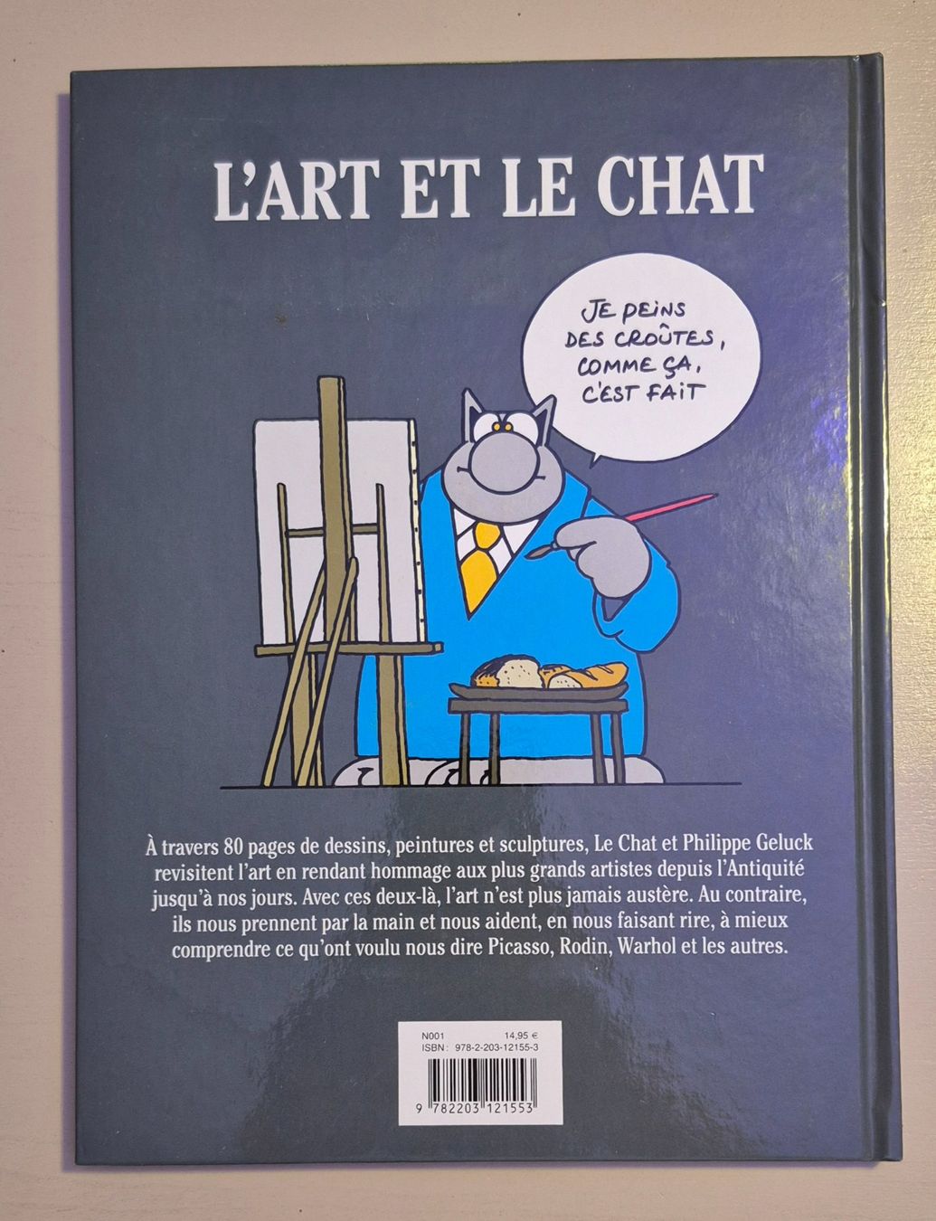 Fumetti: L'Art et le Chat - Philippe Geluck – Usato da Grand-Lancy venduto da loi_599y 1