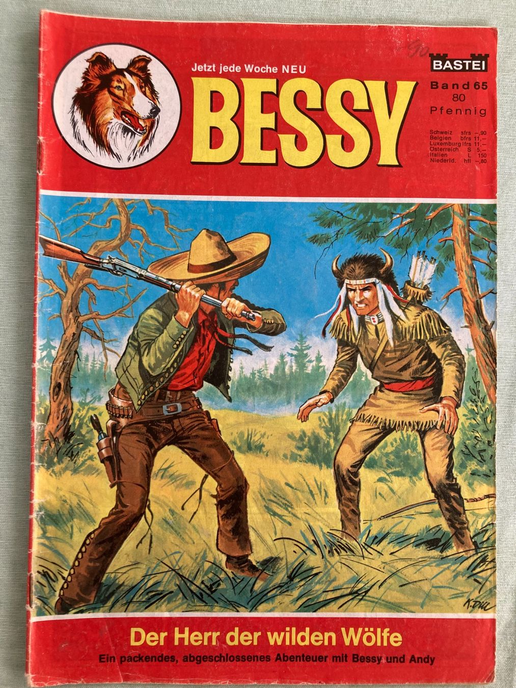 Fumetti: Bessy Erstauflage Nr. 65 – Usato da Untereggen venduto da Carottos