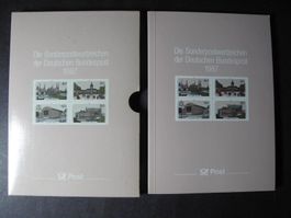 BRD & Berlin 1987 Sonderpostwertzeichen buch **