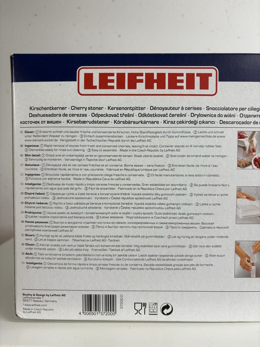 Leifheit Elettrodomestici da cucina: Kirschenentkerner – Nuovo (secondo la descrizione) da Root venduto da chnoepfliland 2