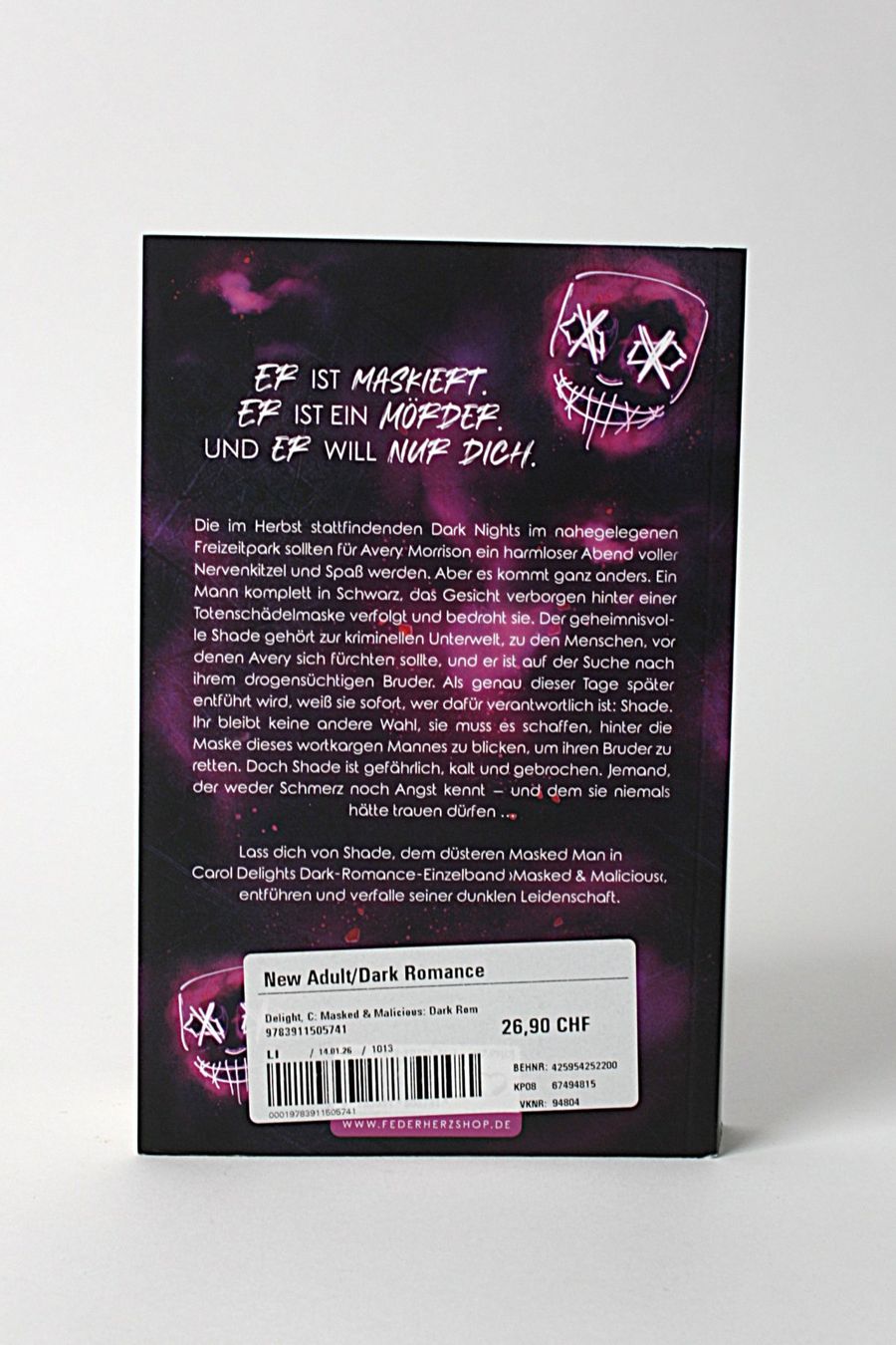Livres: Buch "Masked & Malicious" von Carol Delight – D'occasion à Zollikofen par Restwert_Zollikofen 1