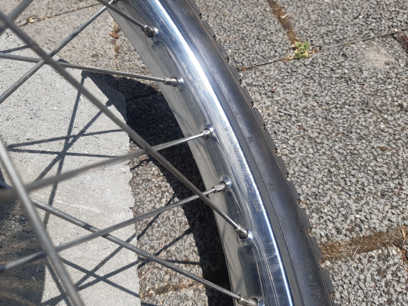 Puch Ciclomotori: Speichenrad 17" Puch Maxi – Usato da Zell LU venduto da Prijos 4