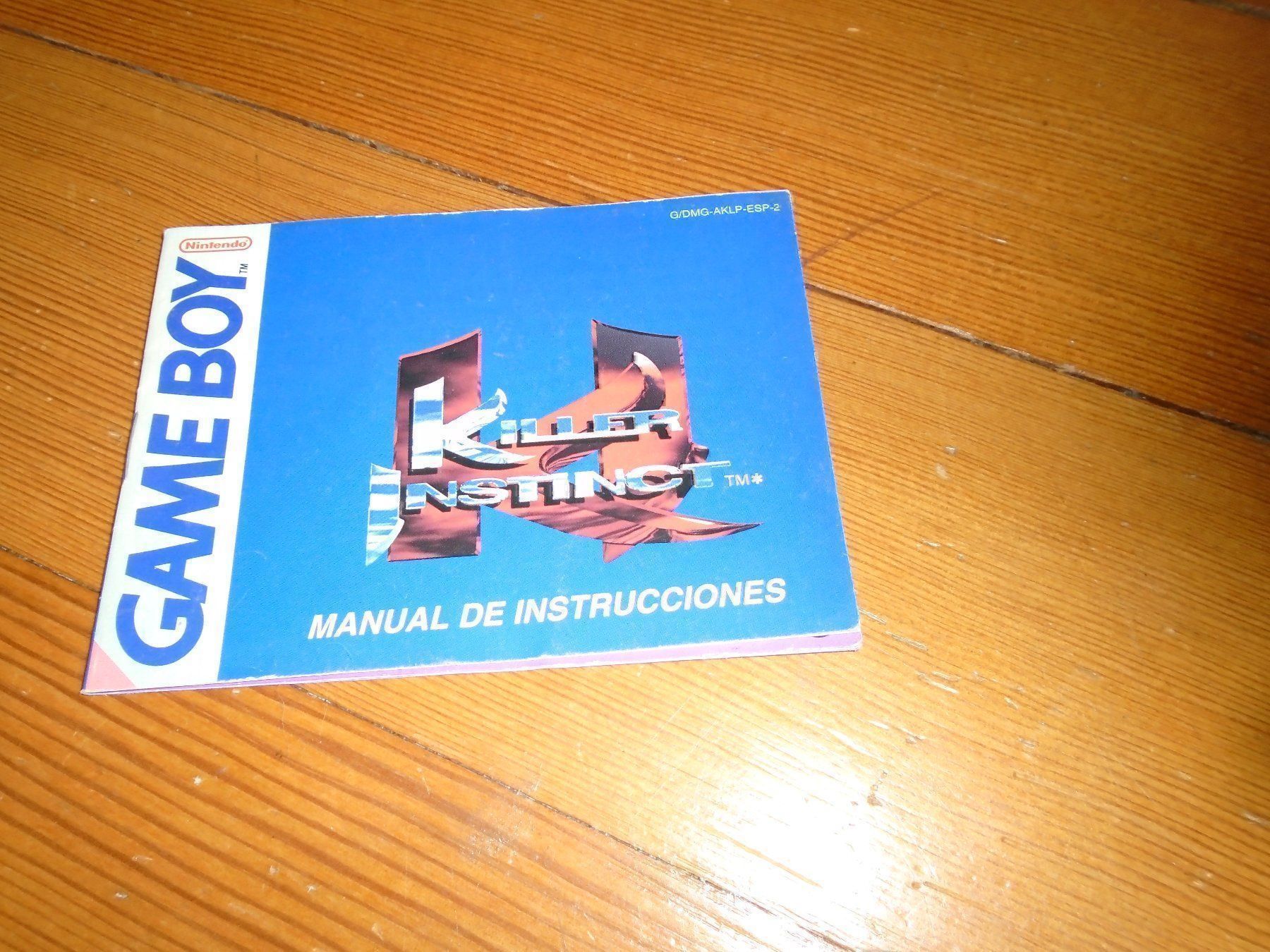 Giochi: Anleitung zu Killer Instinct GAMEBOY – Usato da Olten venduto da Disc-Ausverkauf