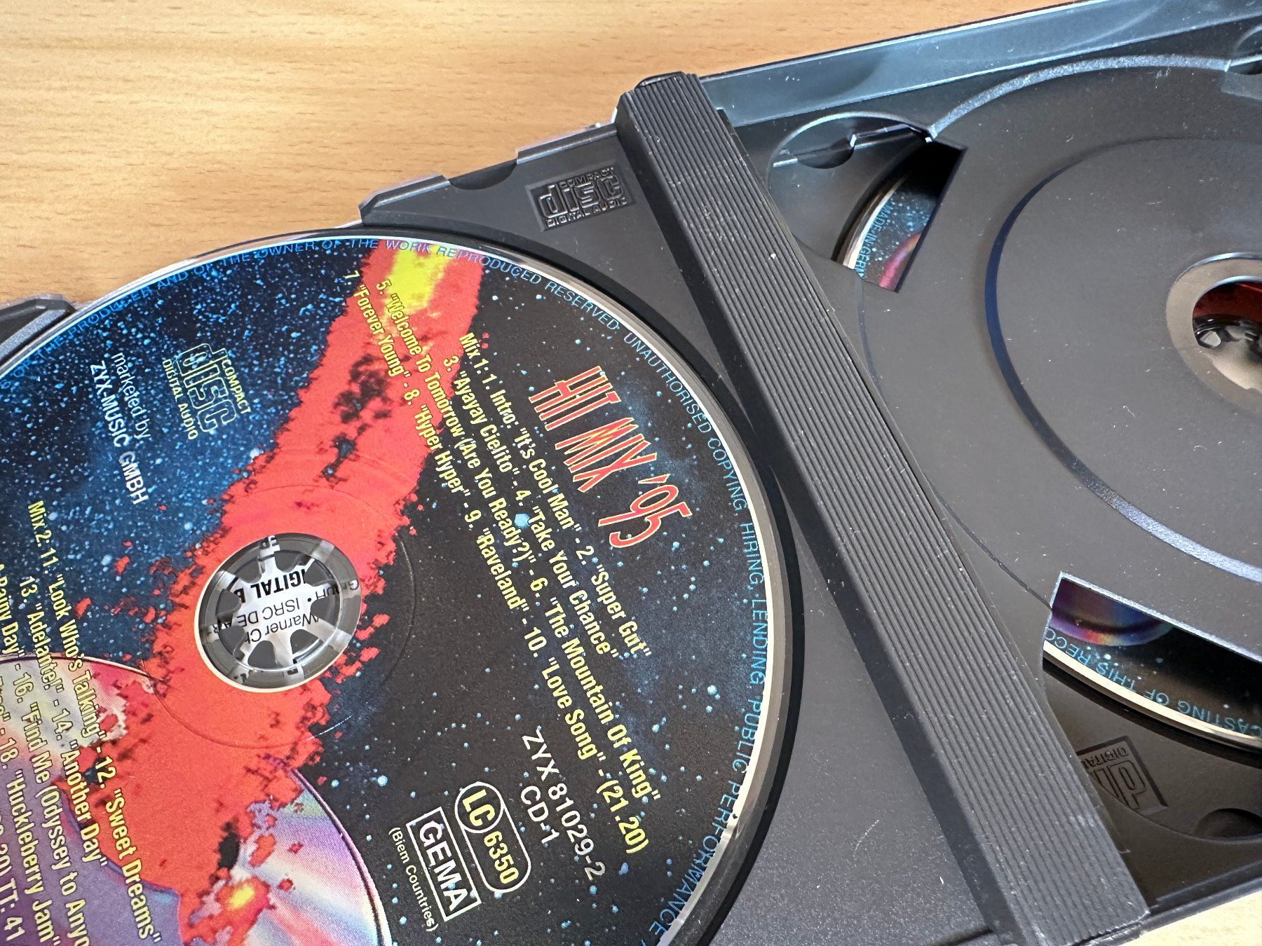 CD: Various – Hit Mix '95 - 2 CD – Usato da Rikon im Tösstal venduto da Alpenmutz 2