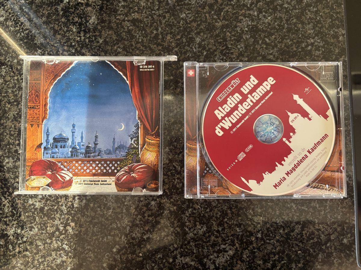 CDs: Aladin und d'Wunderlampe Schweizerduetsch CD  – Gebraucht aus Grosswangen von Sunnyday35 1