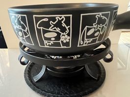 Fondue Set - Caquelon Landert und Rechaud