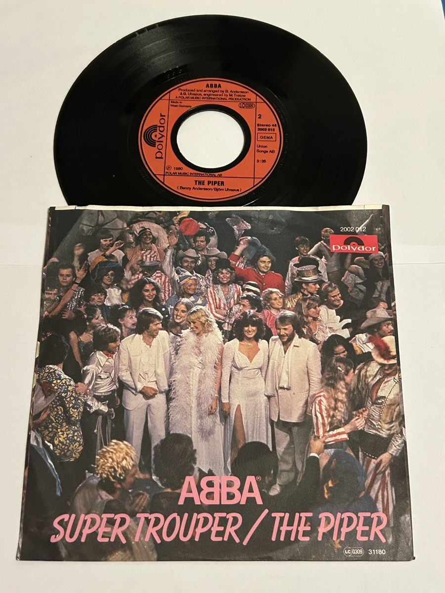 Schallplatten: ABBA. 1980. Super Trouper / The Piper – Gebraucht aus Faulensee von Mizuno06 1