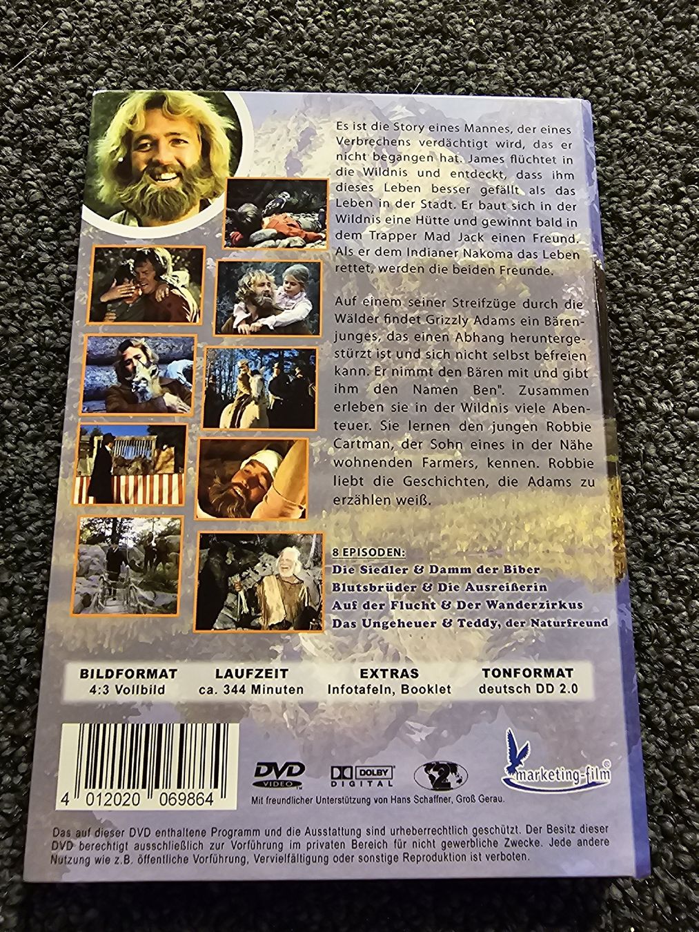 Tutti i DVDs: Der Mann im Bergens 4 DVD Box 8 Episoden  – Usato da Ruswil venduto da jan_bxl5 1