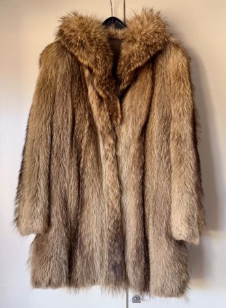 Pelliccia di marmotta vintage