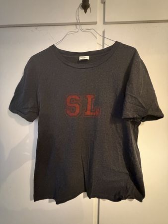 T-Shirt Saint Laurent Taglia M Grigio Scuro