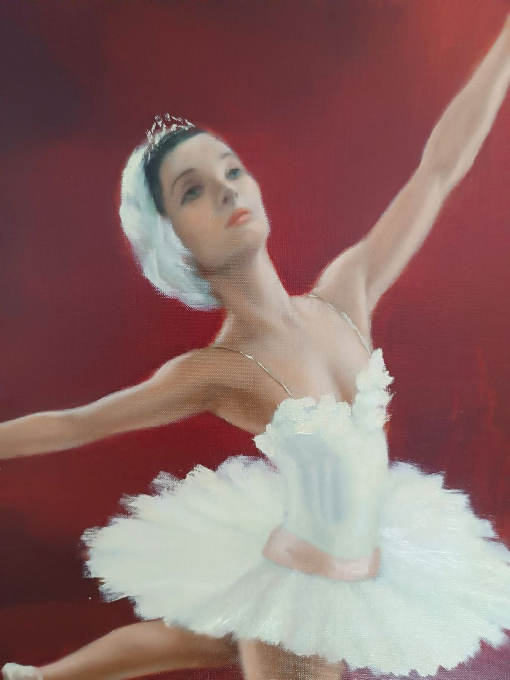 Dipinti: Gemälde Ballerina M.L. Favré – Usato da Suhr venduto da Restwert_Suhr 2