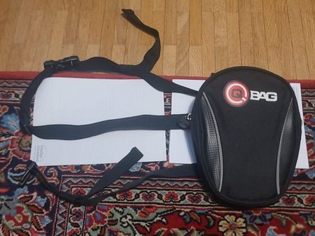 Qbag Gürteltasche Motorrad Tasche Schwarz guter Zustand