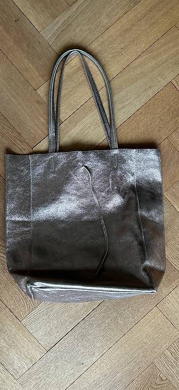 Vera Pelle Taschen: Vera Pelle Ledertasche rosegold – Gebraucht aus Solothurn von salo__me