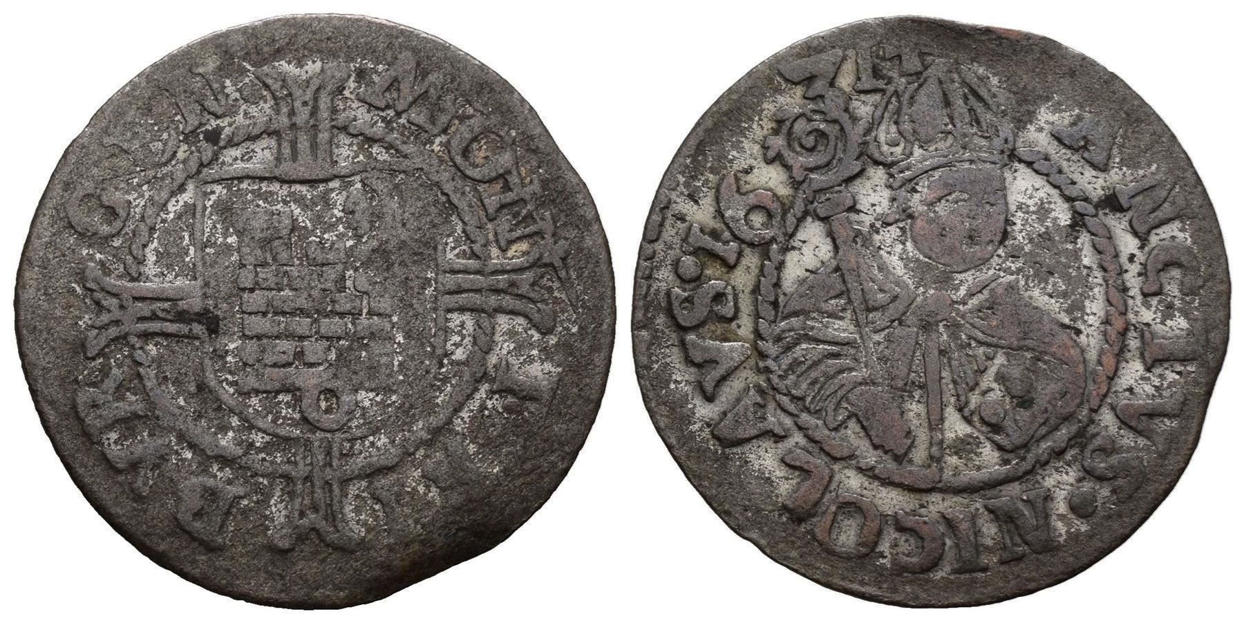 Tutti le monete: Freiburg Batzen 1631  /3599 – Usato da Trimbach venduto da Solothurn1