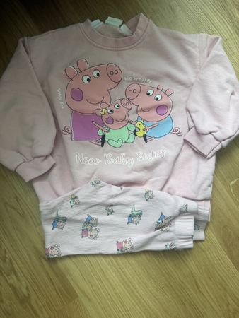 Zara set, 6 Years, Sweatshirt & Leggings, Pink!