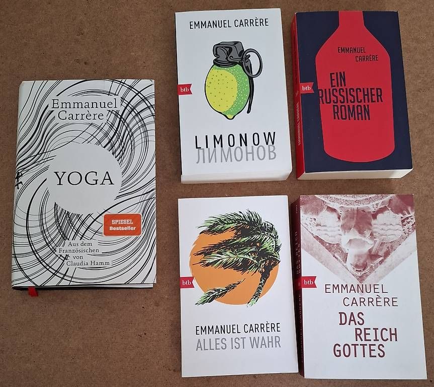 Libri: 5 Bücher von Emmanuel Carrère – Usato da Zürich venduto da apf_b8zl