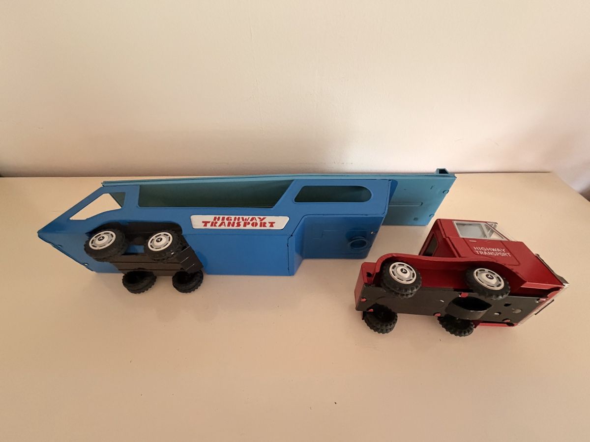 Jouets: 70er Jahre Modellauto Transporter – D'occasion à Wabern par Housi78 2