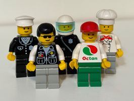 Lego 5 figurines années 80 serie 5 Figuren