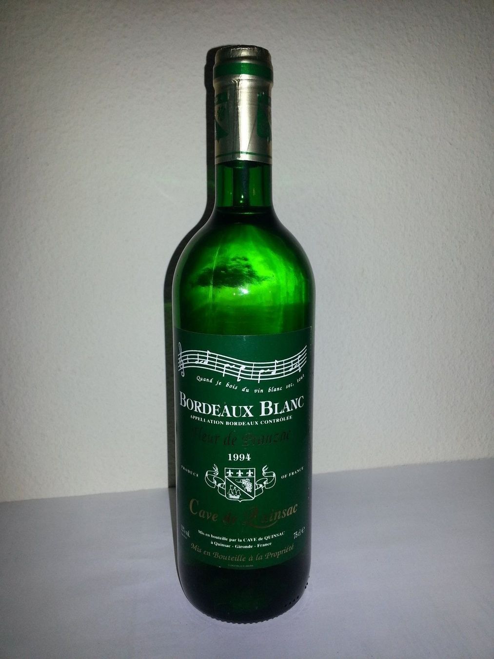 Vino: BORDEAUX BLANC FLEUR DE PANZAC  (1994) – Nuovo (secondo la descrizione) da Zürich venduto da Biedermann23