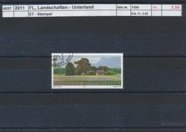 2011 FL, "Landschaften - Unterland", ET-Stempel
