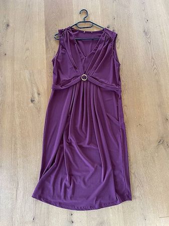 Schwangerschaftskleid / Festkleid Violett