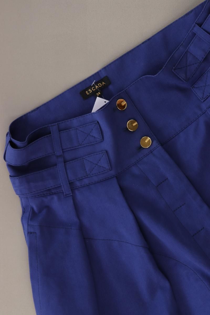 Pantaloni: Escada Shorts Gr. 34 Vintage blau – Usato da Neustadt an der Waldnaab venduto da SecondLifeFashion 3