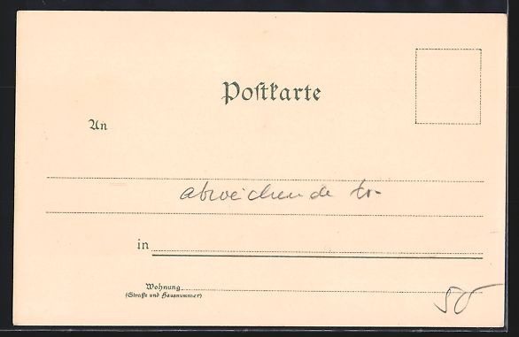 Cartoline postali: Paul Hey: München, Ludwigstrasse mit Fe – Usato da Berlin venduto da bartko-reher 1