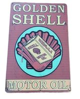 SHELL MOTOR OIL - Blechschild  (neu/OVP)