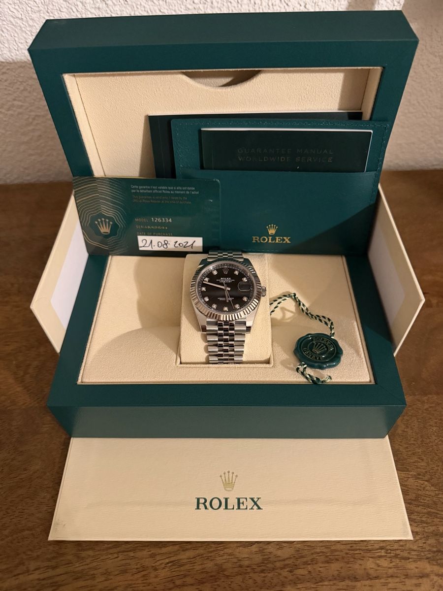 Rolex Orologi: ROLEX Datejust Diamond 41mm – Usato da Wiesendangen venduto da Taison93 1