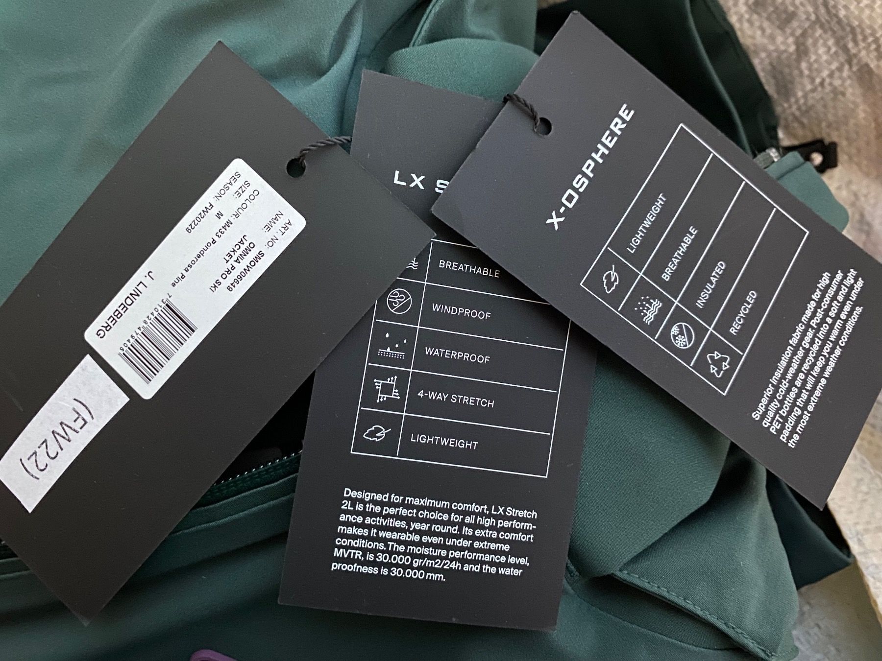Lindeberg Jacken: J. Lindeberg Ski/Snowboard Jacke grün – Neu und originalverpackt aus Altendorf von Jeshy15 9