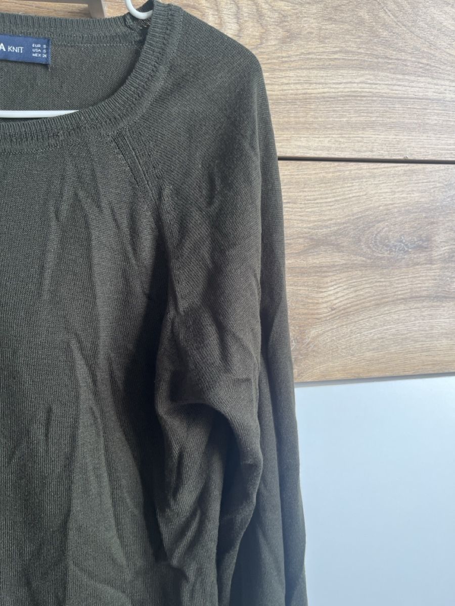 Zara Maglioni & Felpe: Damen Pullover Zara dunkelgrün Grösse S  – Nuovo (secondo la descrizione) da St. Gallen venduto da ninananas 1