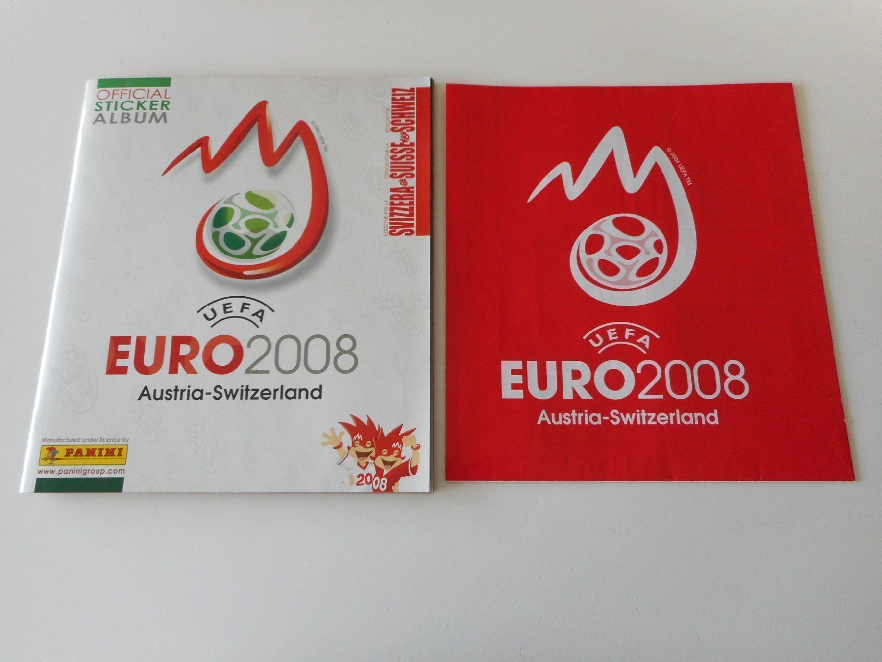 Panini Sammelbilder & Trading cards: Panini EM/Euro Album 2008 komplett 5 – Gebraucht aus Cham von Paniniworld