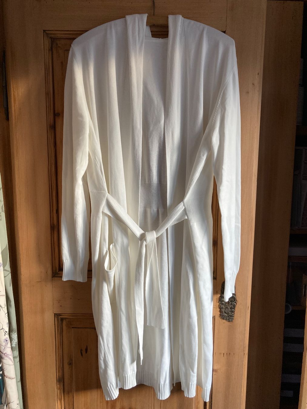 Nile Cappotti: Feinstrickmantel weiss von NILE – Usato da Gelterkinden venduto da Fabia28 1