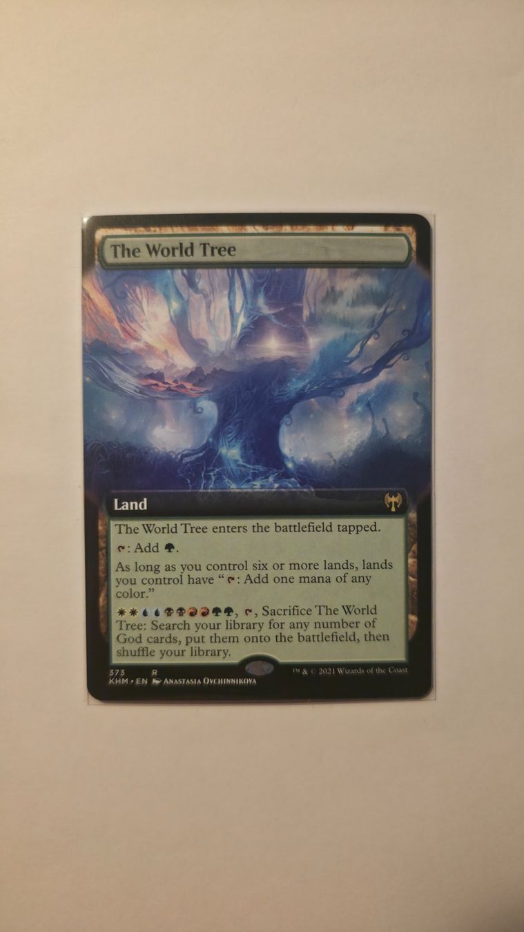 Magic The Gathering Carte collezionabili: Magic Kaldheim Extra - The World Tree 373 - Mint – Nuovo (secondo la descrizione) da La Tour-de-Peilz venduto da val_h8g8