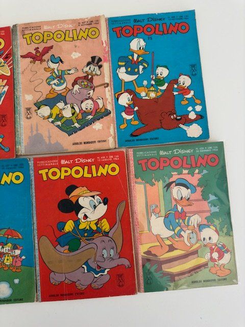 Fumetti: 8  TOPOLINI ANNI 1964 BUONI E RARI – Usato da Davesco-Soragno venduto da kappas 2