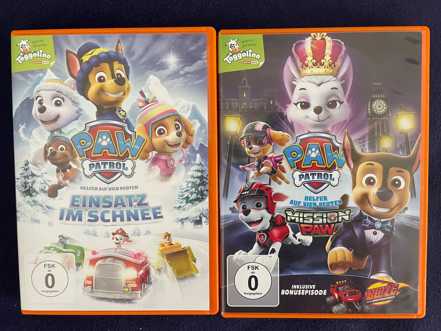 Tutti i DVDs: Paw Patrol - 2 DVDs – Usato da Aarau Rohr venduto da Rokazo