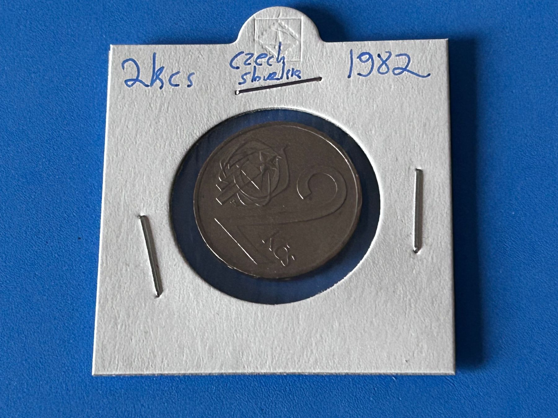 Tutti le monete: Czechoslovakia - 2 Koruny 1982 – Usato da Corcelles NE venduto da AJKader 4