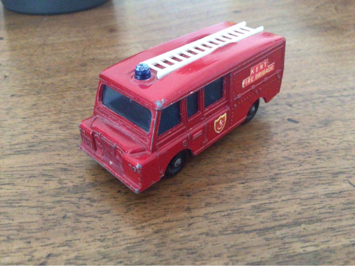 Matchbox Modellautos: Rarer Matchbox Land Rover Fire Truck – Gebraucht aus Liebefeld von PoloLePoulpe 1