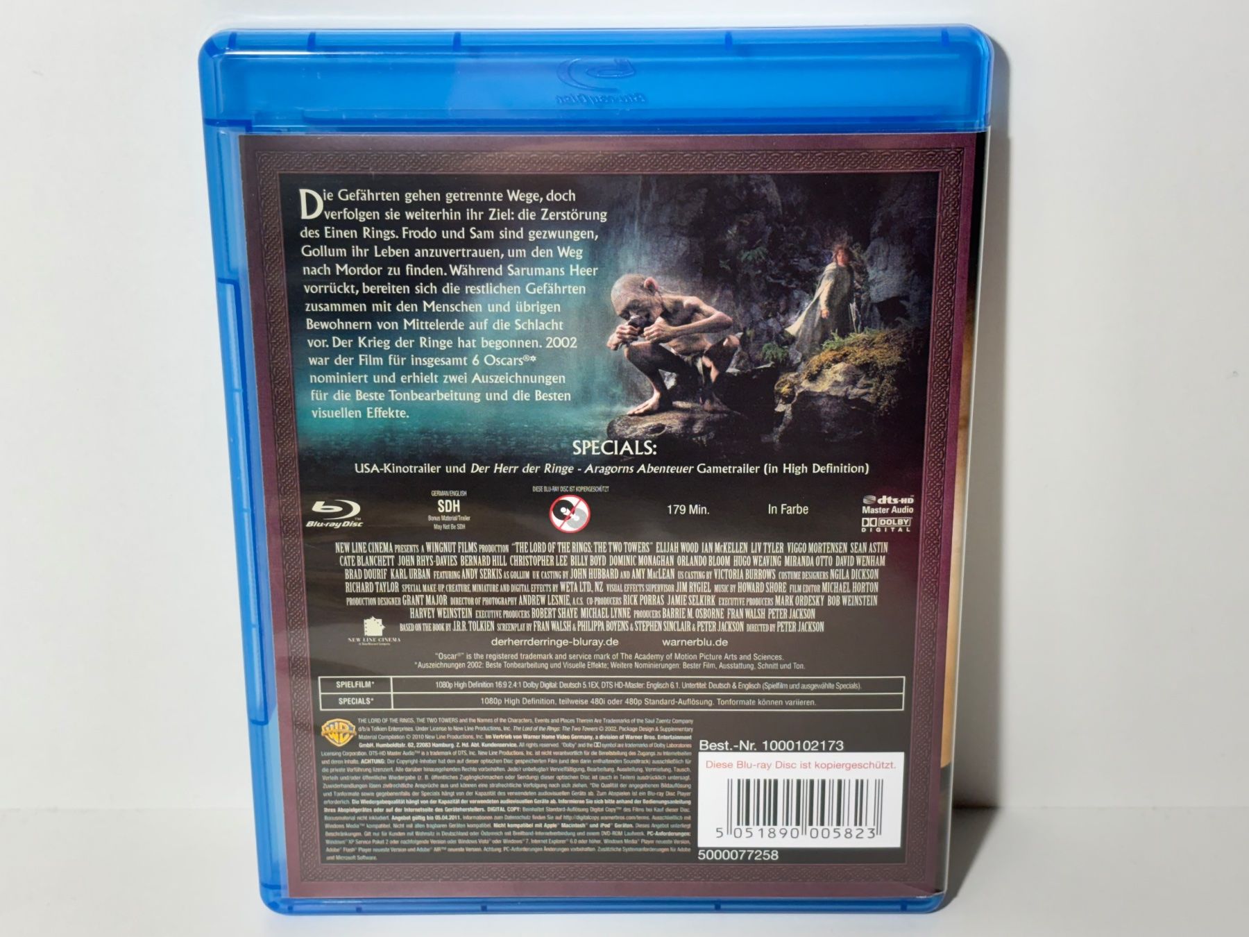 Tutti i DVDs: Der Herr der Ringe 1-3 Blu Ray – Usato da Wilderswil venduto da Mr.Fury 6