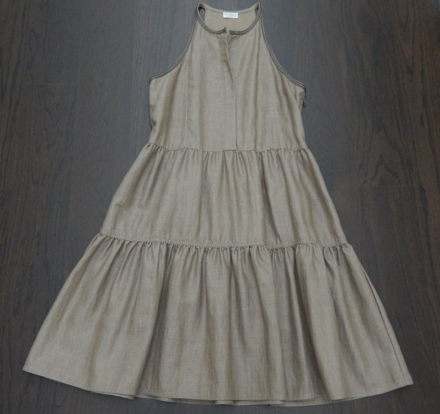 Brunello Cucinelli Robes: Orig. BRUNELLO CUCINELLI Leinenkleid mit Monilli Gr. 36 – D'occasion à Tuggen par vivira 5