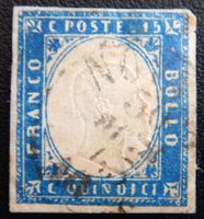 Italien Kat. 14 gest. 1863 Kat. 45 Euro