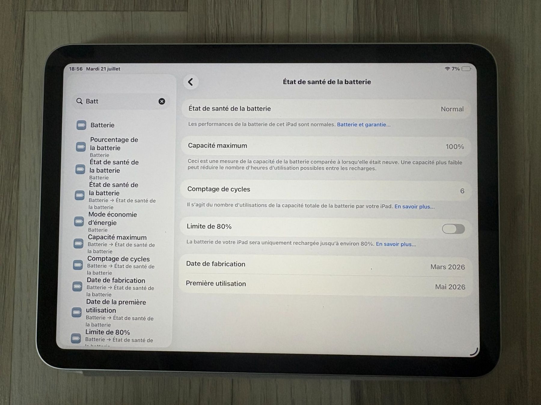 Apple Tablet PC: IPAD A16 2026 256GO Argent à vendre ! – Usato da Vicques venduto da mat_2gj5 8