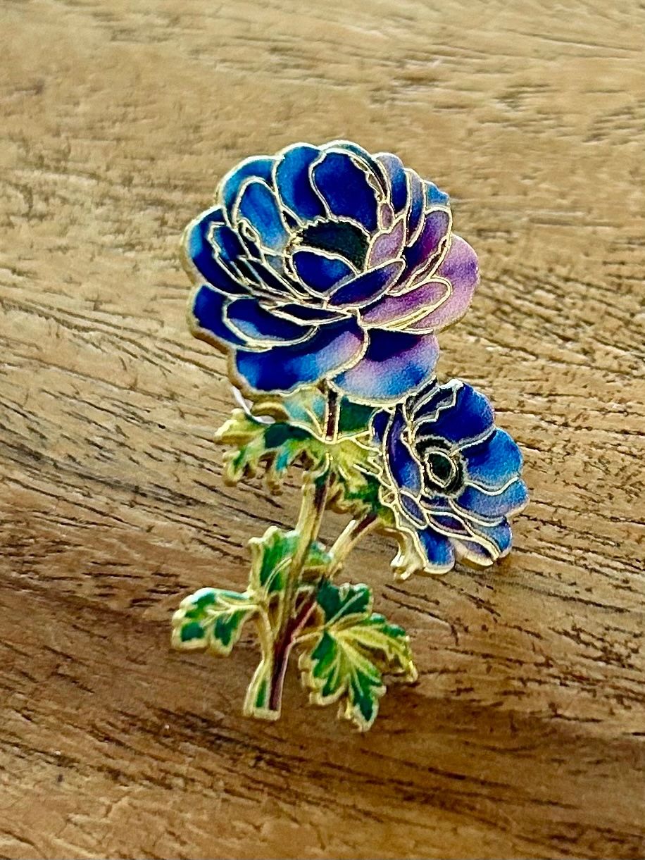 Placchette & Badge: Pin Blume – Nuovo e nell'imballaggio originale da Geneve venduto da vane267
