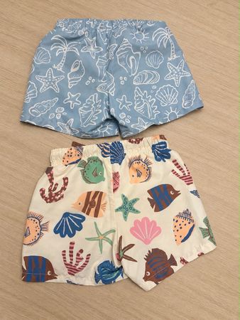 2 H&M Badeshorts Gr. 122/128 – 6–8 Jahre